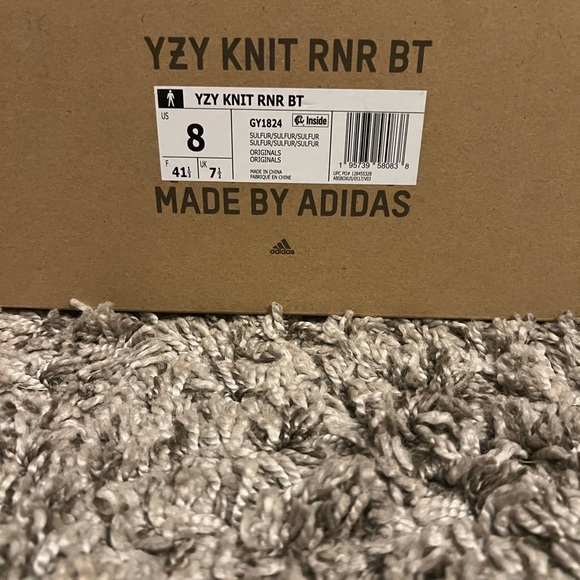 Yeezy Knit RNR Boot Sulfur by Adidas Men’s Size 8 main image 5